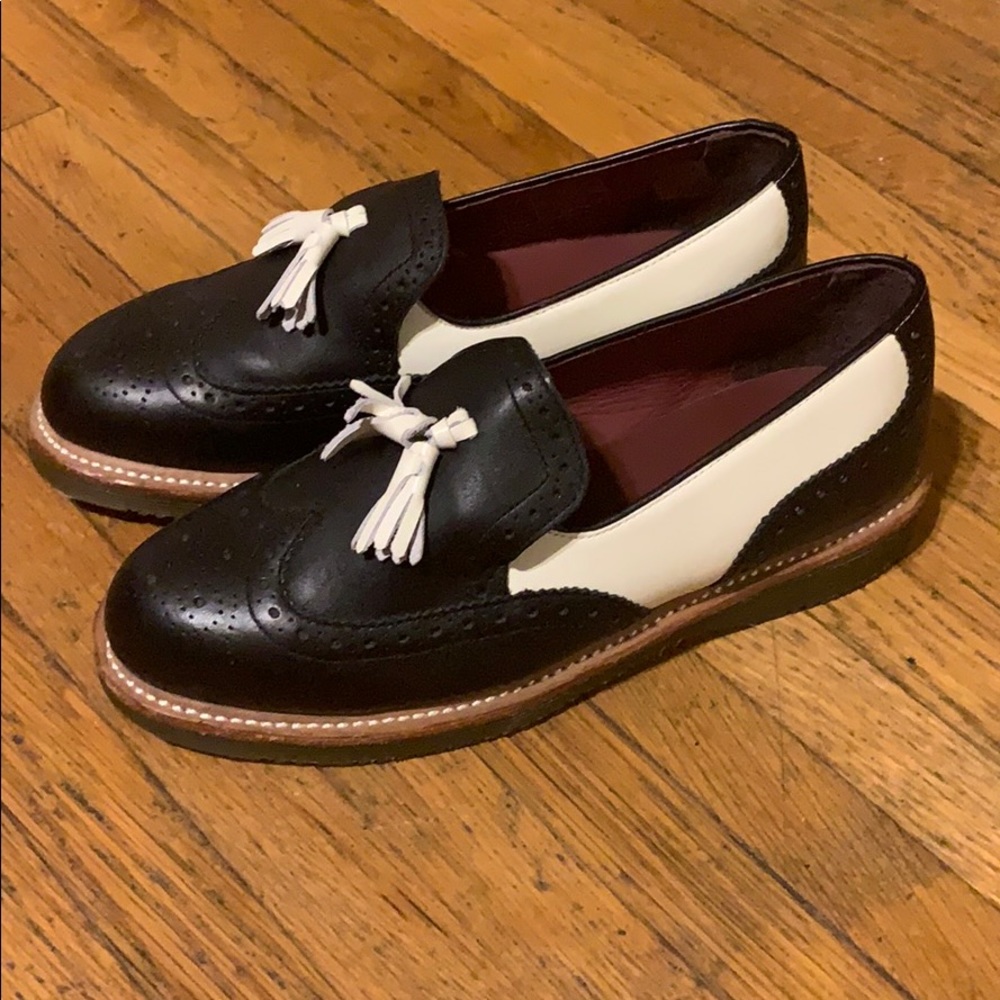 Dr. Martens tassel slip-on loafers